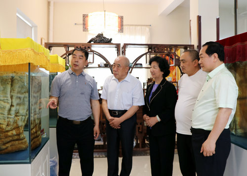 中醫藥文化工作委員會一行應邀參觀“太歲”研發基地