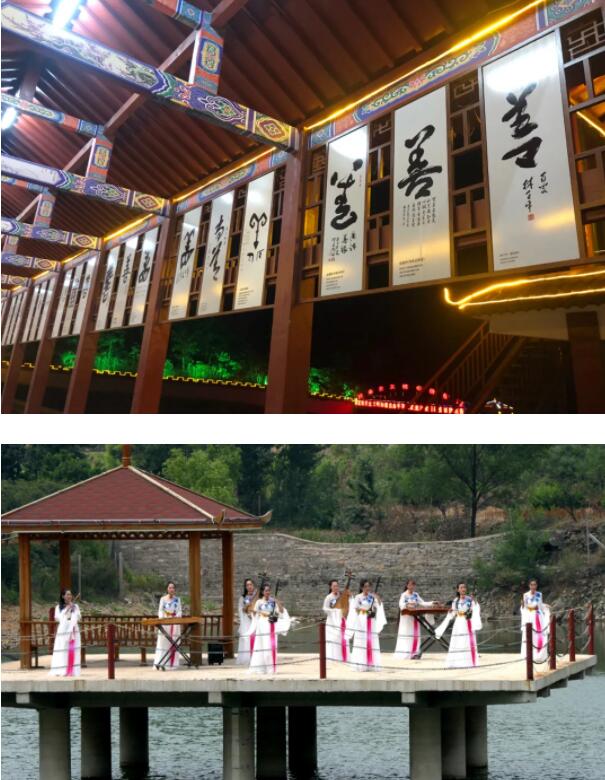 任家莊:小山村舉辦全球善文化書畫展 任家莊:小山村舉辦全球善文化書畫展