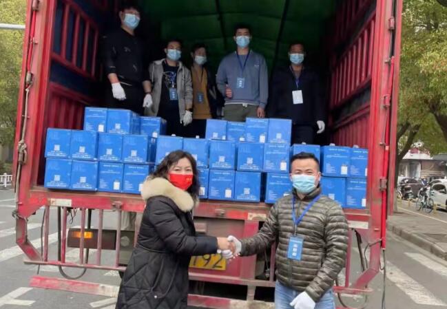 常州疫情企業助力 仙寓龍泉捐贈價值25萬元富硒水