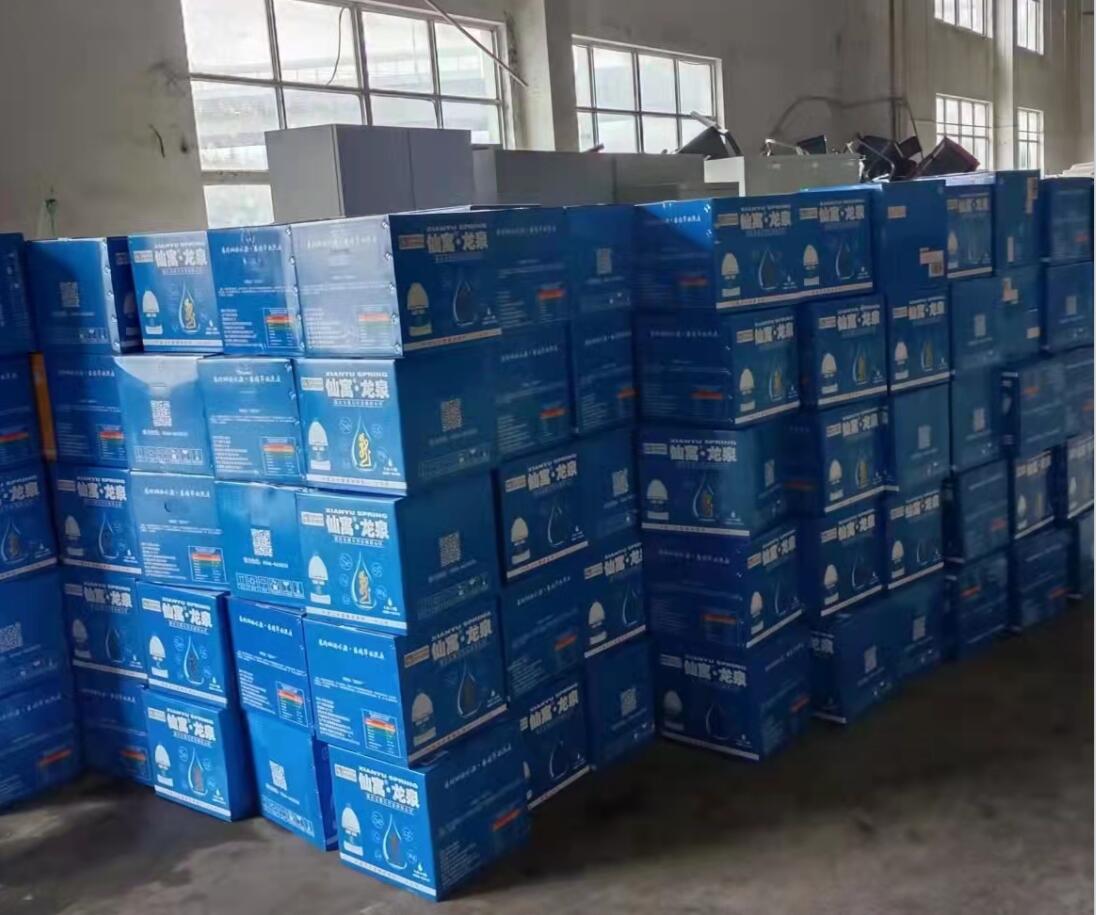抗疫有我，愛心不斷  仙寓龍泉再捐贈蘇州紅十字慈善總會2000箱富硒水