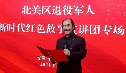 退役軍人程文鳴：以畫為媒，志愿擁軍30載