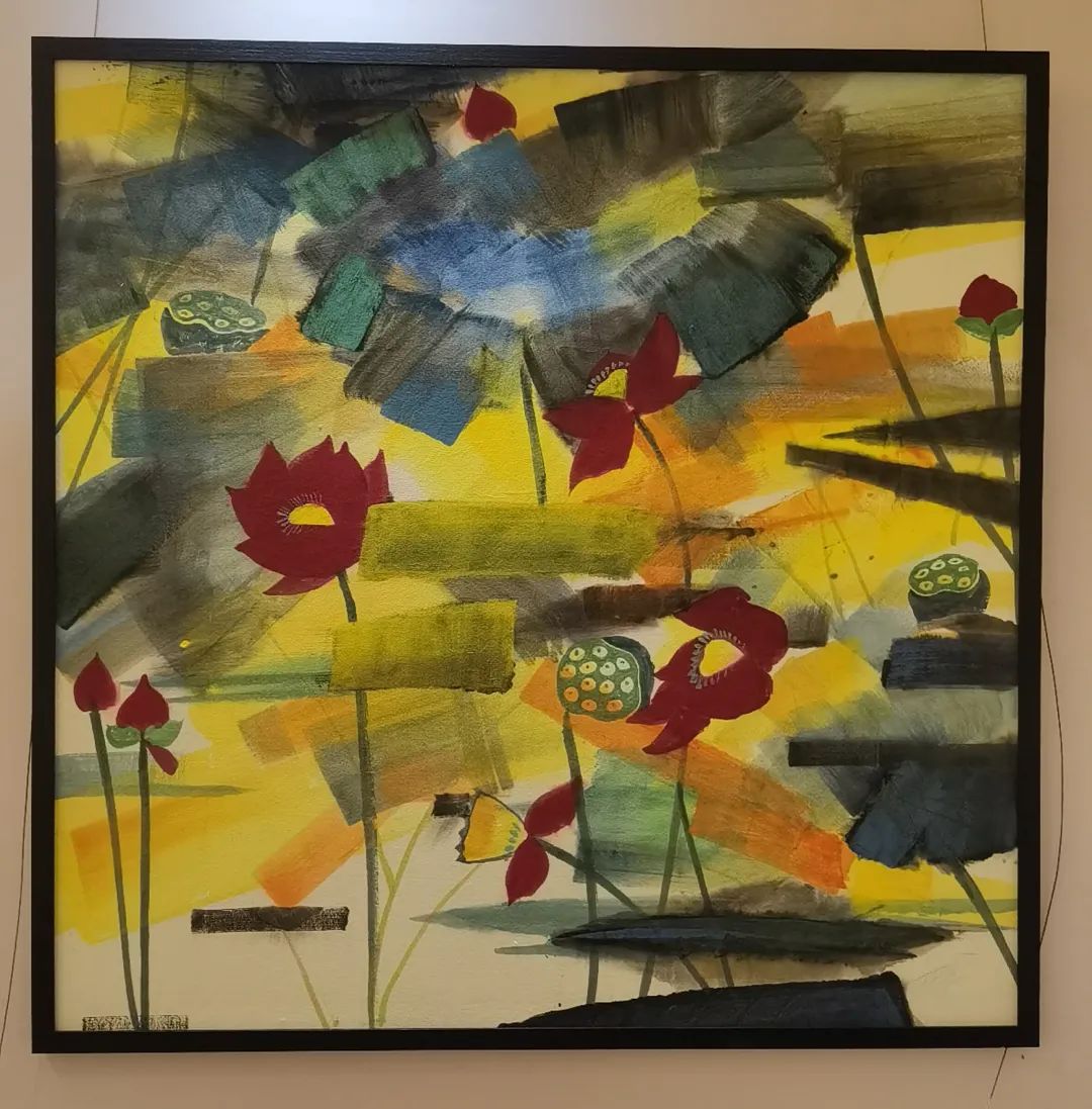 迎新年＂愿景共享＂中美聯合藝術交流展在上海中國書法院北外灘藝術館開展