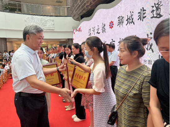 運河之韻：聊城非遺盛典——“非遺進校園”教育教學成果展示活動成功舉辦