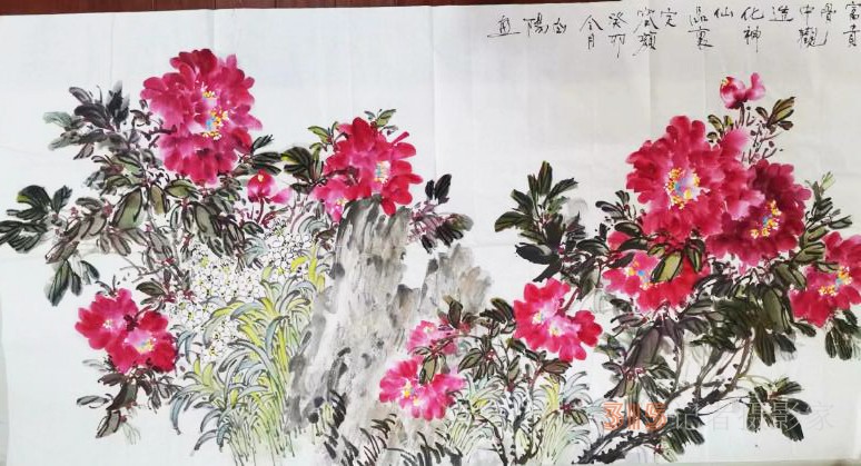 花鳥畫家白陽作品賞析 花鳥畫家白陽作品賞析