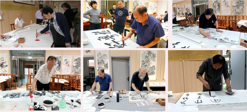 中華靳氏部分書畫名家南太行寫生創作暨第四屆藝術研討會在王莽嶺三寶山莊舉行 中華靳氏部分書畫名家南太行寫生創作暨第四屆藝術研討會在王莽嶺三寶山莊舉行