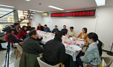 “作家網簽約作家王軍詩歌作品研討會”在京舉辦
