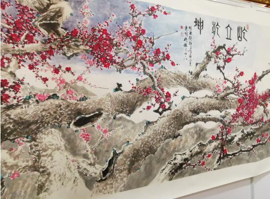 梅竹雙清見(jiàn)性靈：張光明教授師生書(shū)畫(huà)展在濟(jì)南齊魯紅木文化館璀璨開(kāi)幕